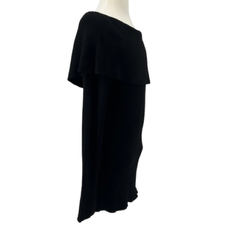 NWT White House Black Market Long Sleeve Bow Back Pullover Sweater Black Medium - Picture 6 of 15